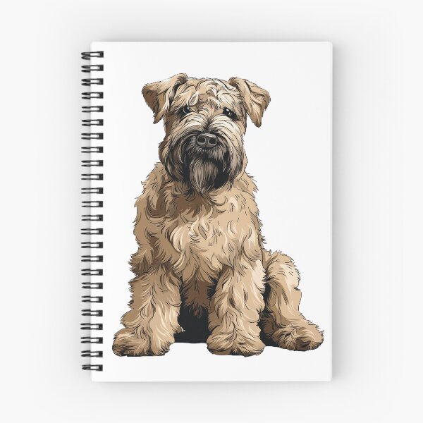 Item preview, Soft Coated Wheaten Terrier Dog Illustration designed and sold by whyitsme.
