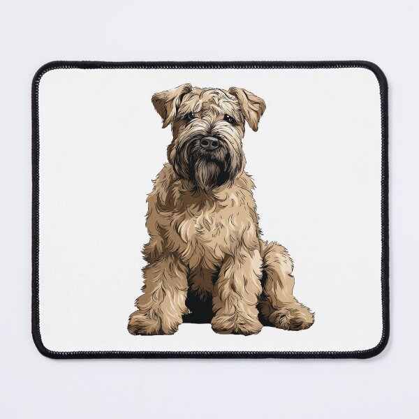Item preview, Soft Coated Wheaten Terrier Dog Illustration designed and sold by whyitsme.