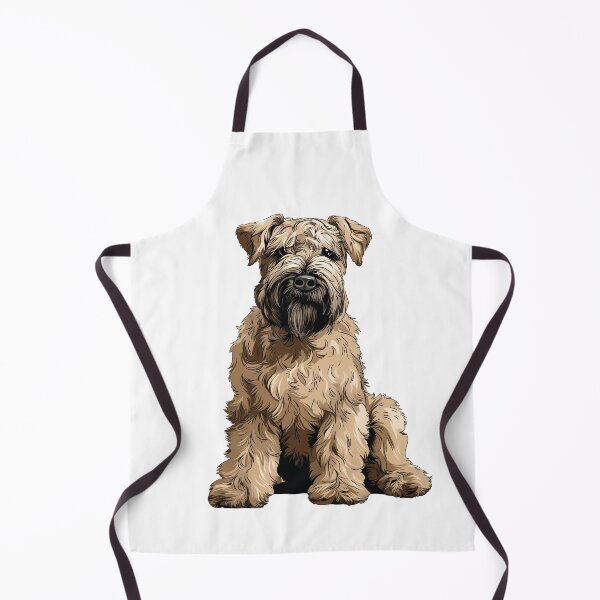 Item preview, Soft Coated Wheaten Terrier Dog Illustration designed and sold by whyitsme.