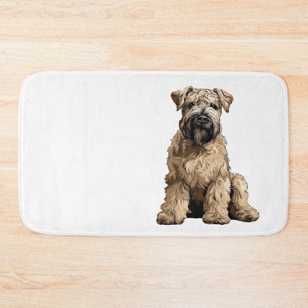 Item preview, Soft Coated Wheaten Terrier Dog Illustration designed and sold by whyitsme.