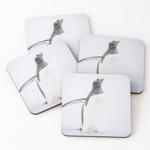 Item preview, Gentoo Penguin in Snowy Antarctica designed and sold by PhotoArt by Joan Carroll.