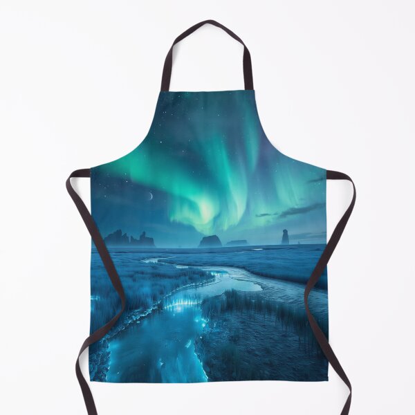 Item preview, Aurora Plains Alien Fantasy Landscape designed and sold by Luminous Wilds.
