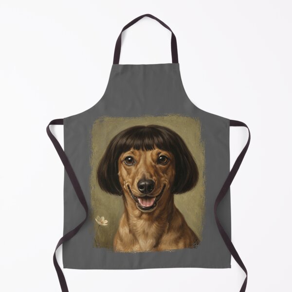 Item preview, Dachshund Dog with Bob Haircut Funny Portrait designed and sold by d247.
