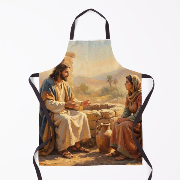 Item preview, Jesus And Samaritan Woman Well designed and sold by RRRShop.