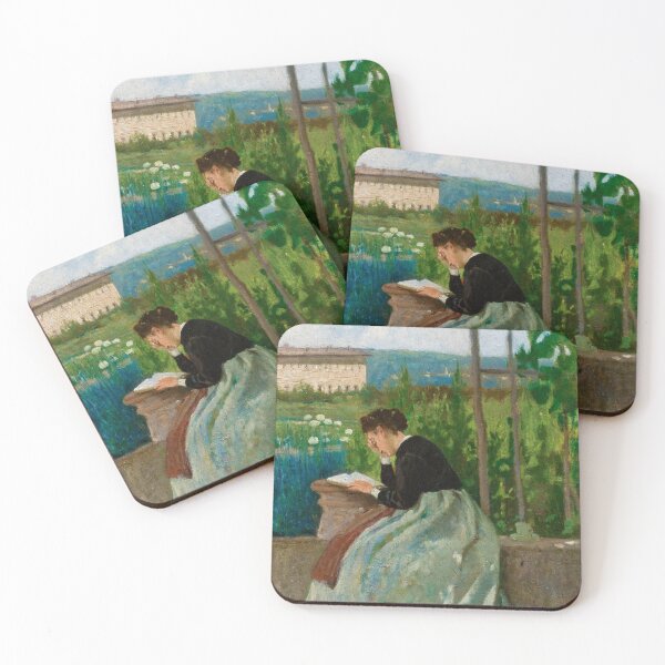 Item preview, Vintage Art Reproduction: Romantic Reading designed and sold by The Real Victorian.