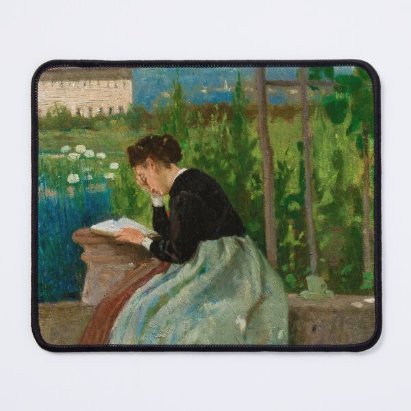 Item preview, Vintage Art Reproduction: Romantic Reading designed and sold by The Real Victorian.