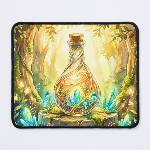 Item preview, Enchanted Forest Potion Crystal Magic designed and sold by Petal & Pattern Co.