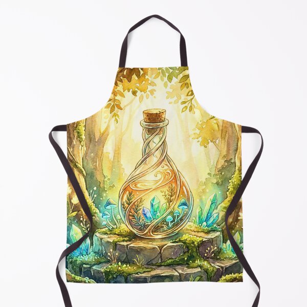 Item preview, Enchanted Forest Potion Crystal Magic designed and sold by Petal & Pattern Co.