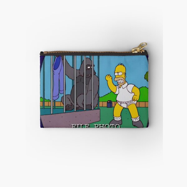Item preview, Homer vs Gorilla file photo cartoon moment designed and sold by DohLab.