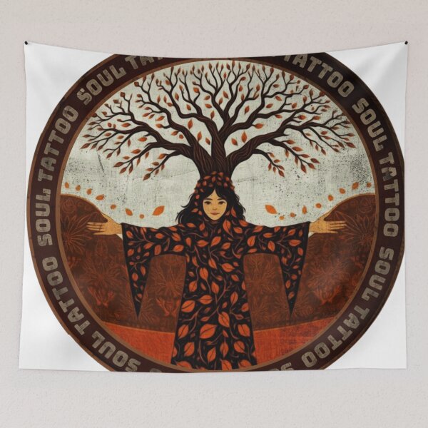 Item preview, Tree Girl - Soul Tattoo designed and sold by Born-to-Storm.