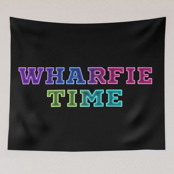 Item preview, Wharfie Time Neon Glow Sign Fremantle Dockers designed and sold by ExploreAura Studio.