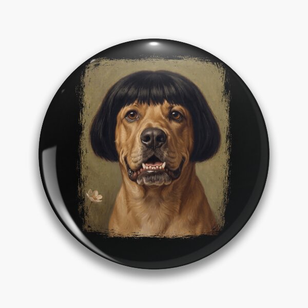 Item preview, Funny Labrador Dog Bob Haircut Classic Pet Portrait designed and sold by d247.