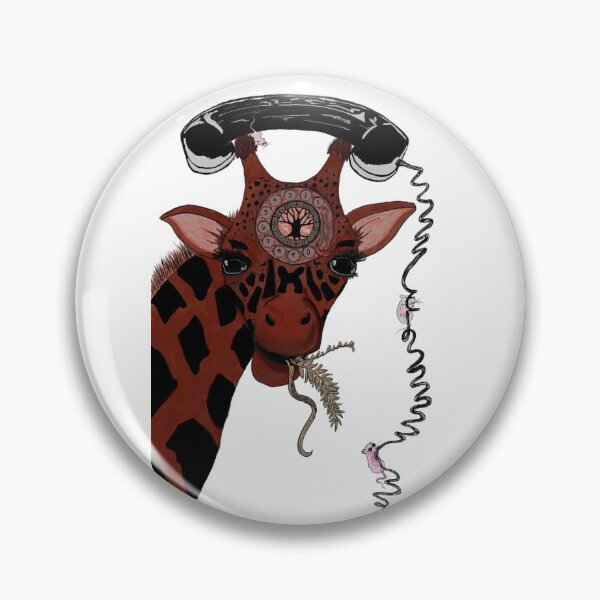 Item preview, giraffe-callture red designed and sold by Whimsicalwakko's.