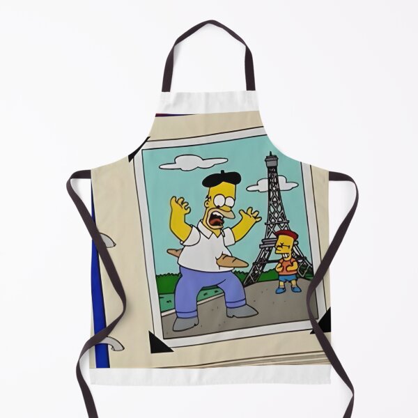 Item preview, Photo Album Homer and Bart in Paris designed and sold by DohLab.