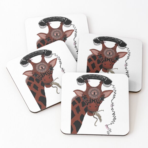 Item preview, giraffe-callture red designed and sold by Whimsicalwakko's.
