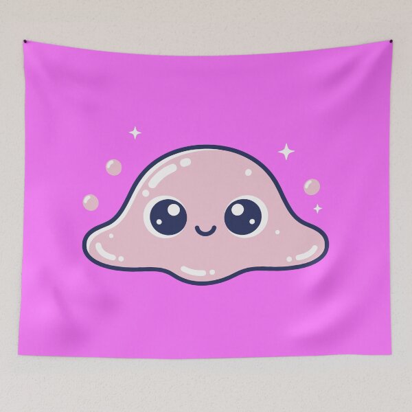 Item preview, Adorable Pink Slime Drop designed and sold by pistoniya7 ⭐⭐⭐⭐⭐.