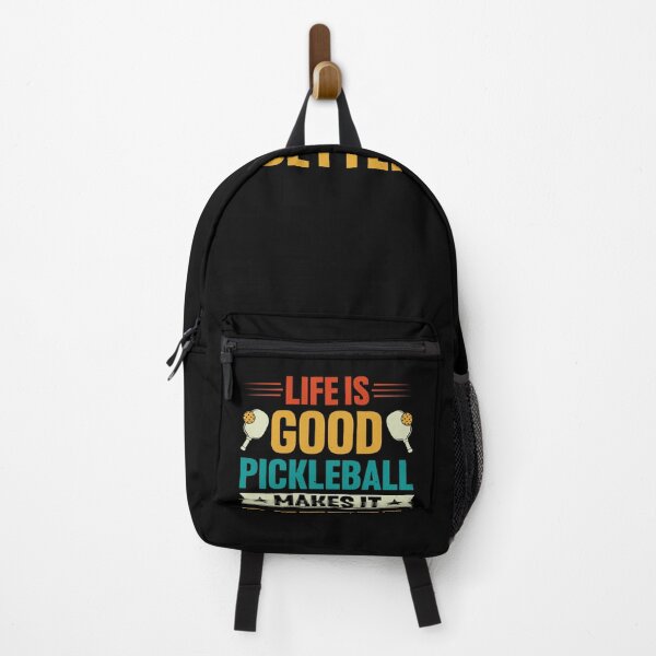 Item preview, Life is Good Pickleball Makes it Better Funny Pickle Ball designed and sold by smartrocket.