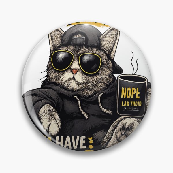 Item preview, Sorry I Can’t – Funny Cool Cat designed and sold by Dusk & Dawn Apparel.