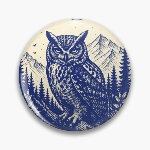 Item preview, Woodland Owl Wilderness Art designed and sold by 89shirts.