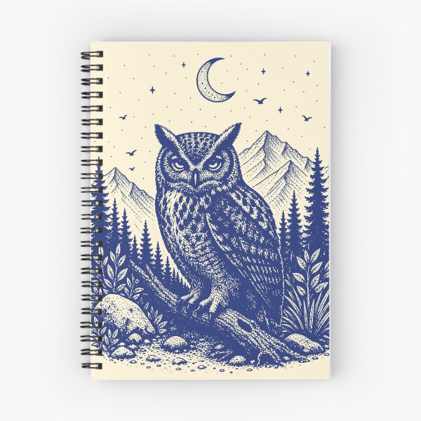 Item preview, Woodland Owl Wilderness Art designed and sold by 89shirts.