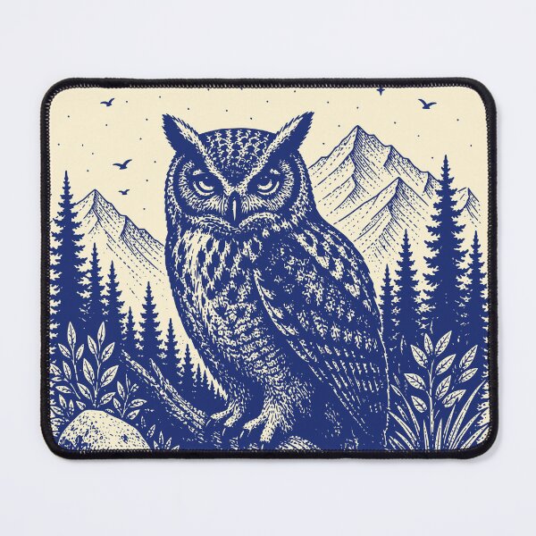 Item preview, Woodland Owl Wilderness Art designed and sold by 89shirts.