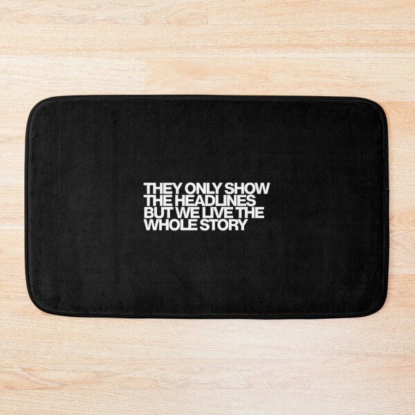 Item preview, They Only Show The Headlines But We Live The Whole Story - The Chi Art designed and sold by dsxclothing.