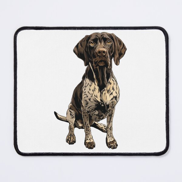 Item preview, German Shorthaired Pointer Dog Illustration designed and sold by whyitsme.