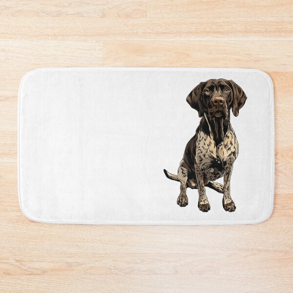 Item preview, German Shorthaired Pointer Dog Illustration designed and sold by whyitsme.