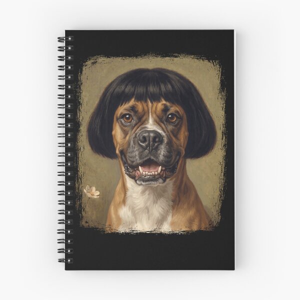 Item preview, Funny Boxer Dog Bob Haircut Portrait designed and sold by d247.