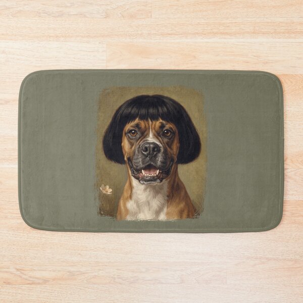 Item preview, Funny Boxer Dog Bob Haircut Portrait designed and sold by d247.