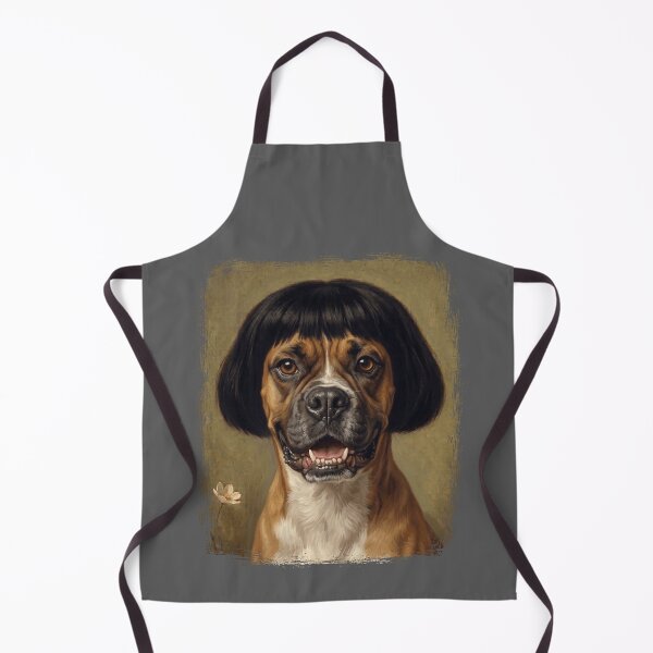 Item preview, Funny Boxer Dog Bob Haircut Portrait designed and sold by d247.