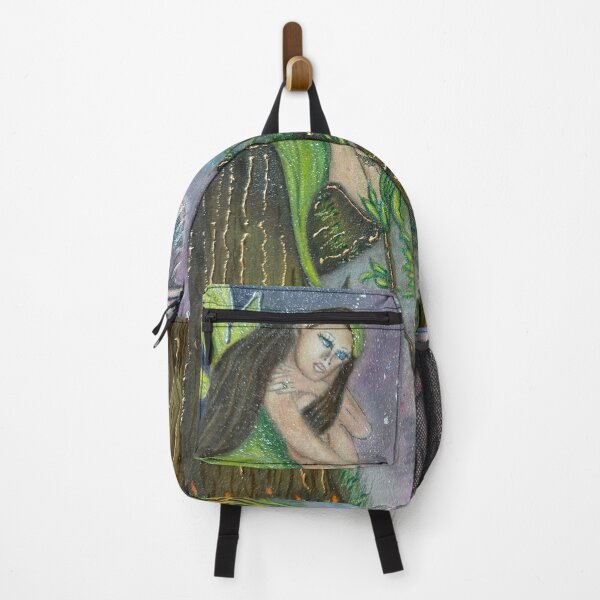 Item preview, Whimsical Fairy and Heron by Moonlight designed and sold by LorieFossaArt.
