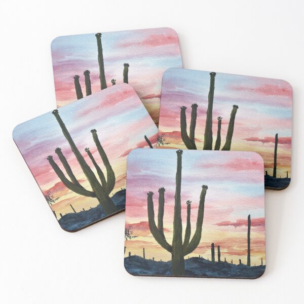 Item preview, Desert Sunset in Arizona designed and sold by Tarot and Trinkets.