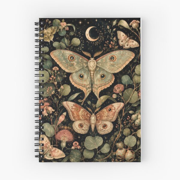 Item preview, Eucalyptus Foliage Half Moon Moth designed and sold by scicilysimonee.