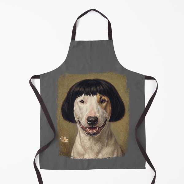 Item preview, Funny Bull Terrier Dog Bob Haircut Portrait designed and sold by d247.