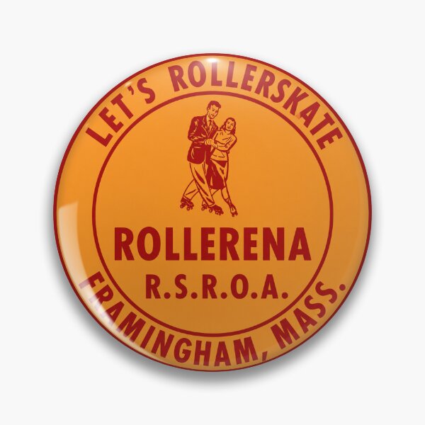 Item preview, Rollerena Framingham Massachusetts Roller Skating Rink Sticker Decal Label designed and sold by tislord.