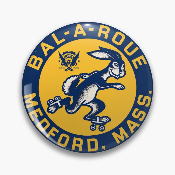 Item preview, Bal-A-Roue Medford Massachusetts Roller Skating Rink Sticker Decal Label Design 2 designed and sold by tislord.