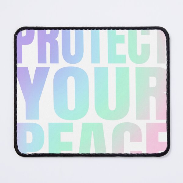Item preview, Protect Your Peace – Self Care Motivational Typography designed and sold by veloramode.