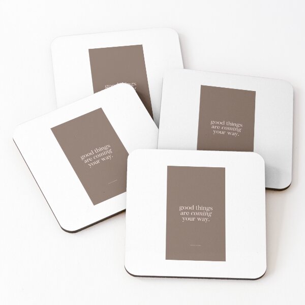 Item preview, Good Things Are Coming Your Way Aesthetic Typography designed and sold by naturetouchbio2.