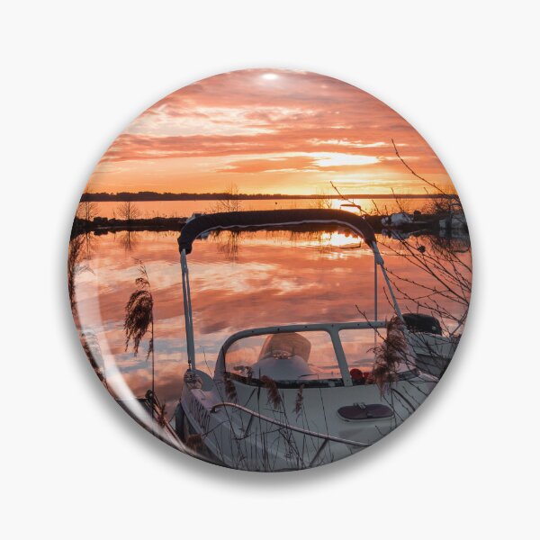 Aperçu de l'œuvre bateau sunset lake  créée et vendue par Cheneuil.