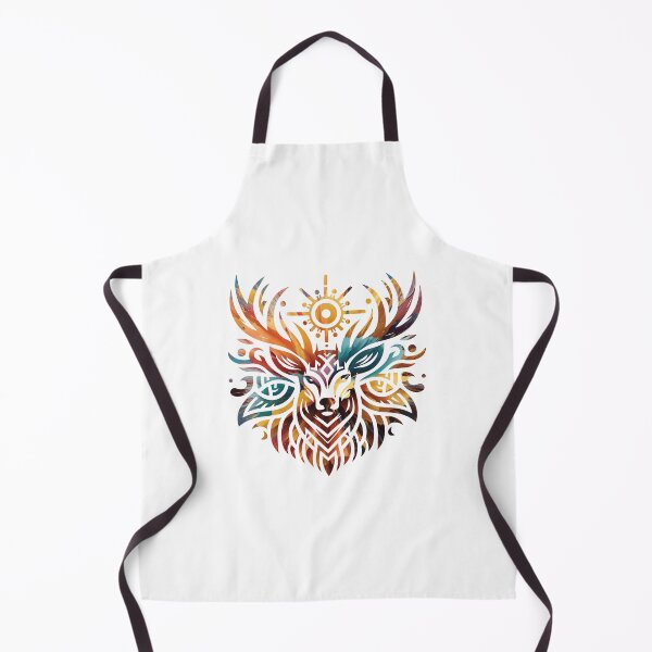 Item preview, Mighty Tribal Stag Head Celestial Totem designed and sold by Osmose-Studio ⭐⭐⭐⭐⭐.
