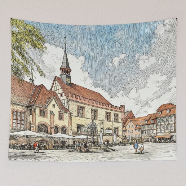 Item preview, Göttingen, City Hall designed and sold by sid1802.