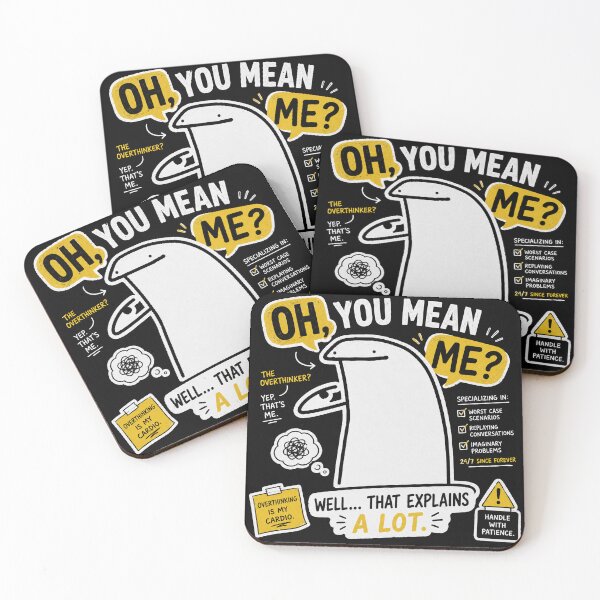 Item preview, Overthinker designed and sold by Soffar-So-good.