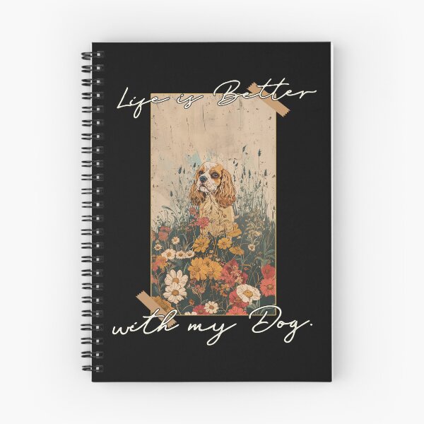 Item preview, Funny Cocker Spaniel Life is Better Floral Cottagecore Mom Dad Kids designed and sold by rafaeltto.