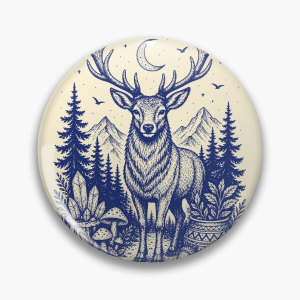 Item preview, Majestic Stag Wilderness Art designed and sold by 89shirts.