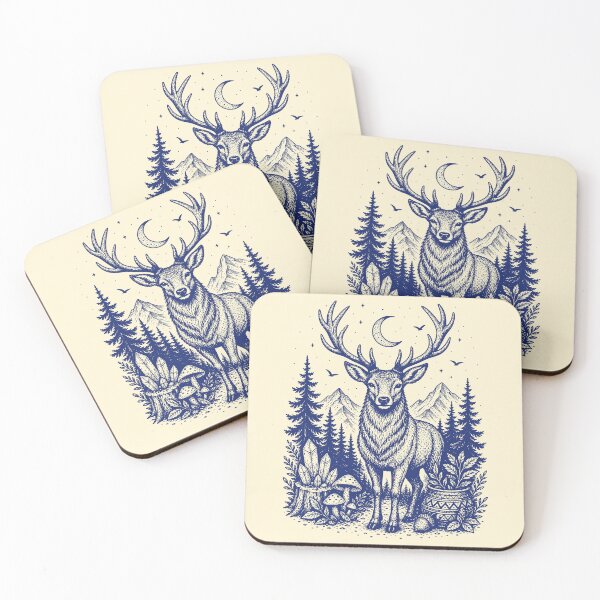 Item preview, Majestic Stag Wilderness Art designed and sold by 89shirts.