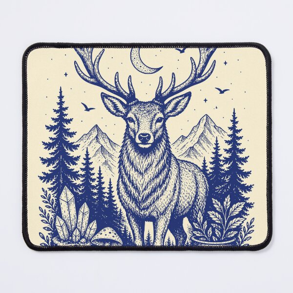 Item preview, Majestic Stag Wilderness Art designed and sold by 89shirts.