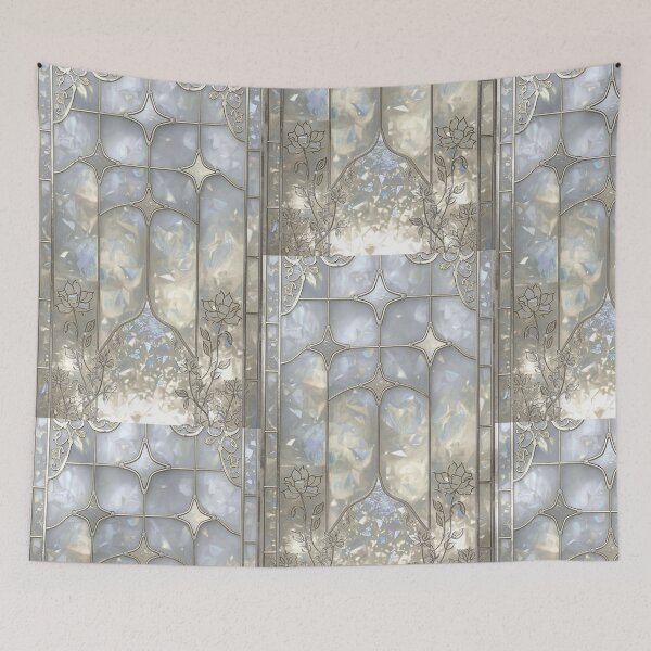 Item preview, Stained Glass Elegance with Floral Harmony  designed and sold by BriSher.