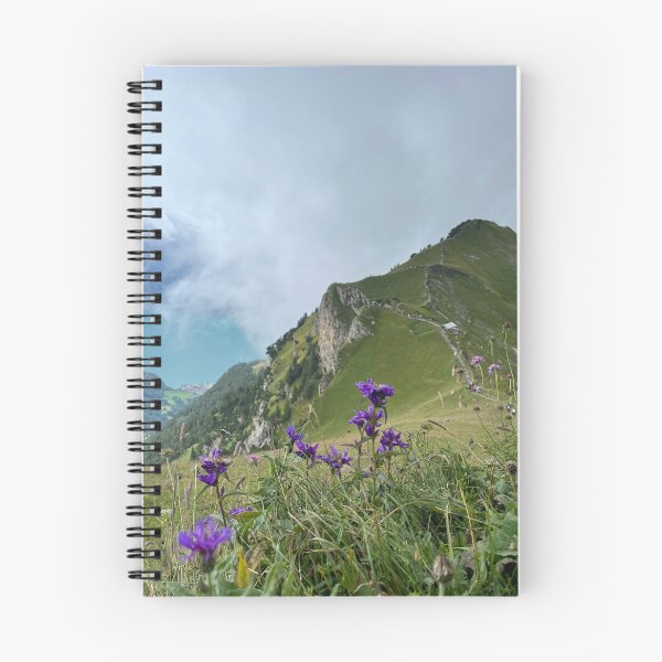 Item preview, Swiss Alps Wildflowers Mountain Panorama Switzerland designed and sold by Lia-cheer.