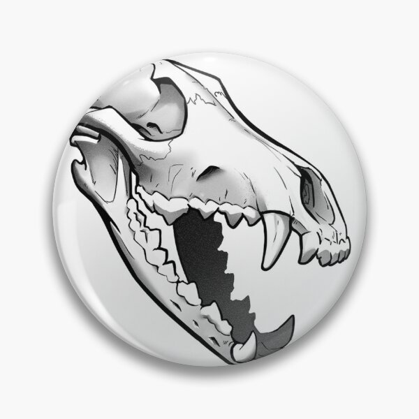 Item preview, coyote skull designed and sold by chaoticcaprisun.